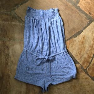 Strapless Beach Romper